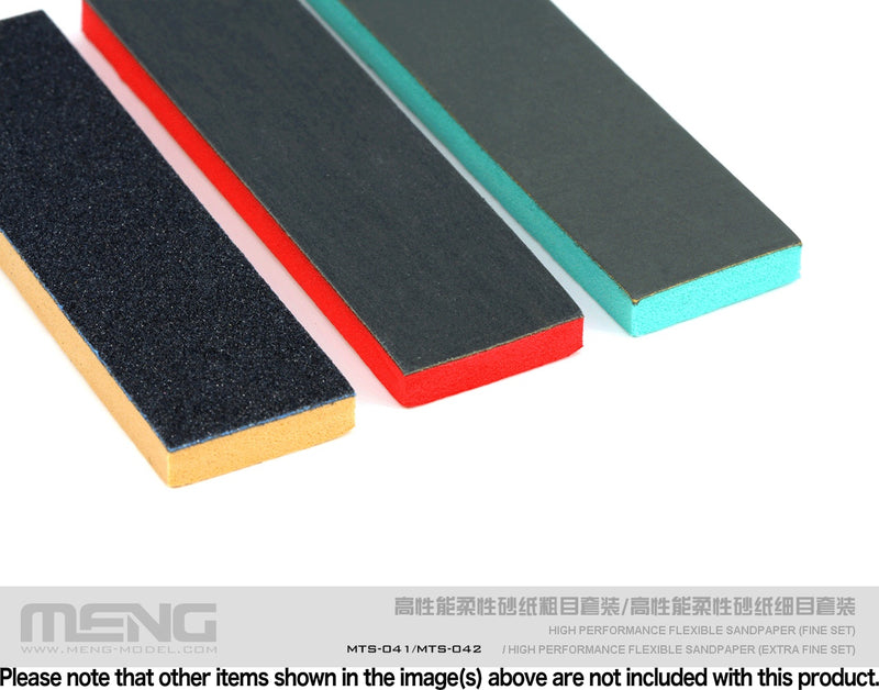 Flexible Sandpaper Fine Set