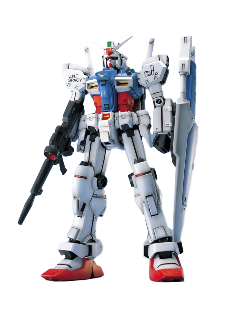 MG Gundam GP01 1/100 Master Grade Gunpla (FRONT)