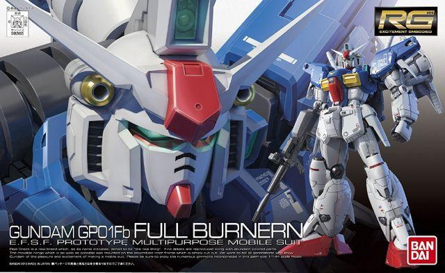 RG RX-78 GP01FB Gundam GP01 Full-Burnern 1/144 Real Grade Gunpla (COVER)