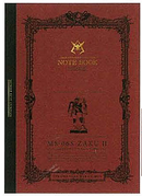 Gundam Stationery Notatbok - Char (B5)