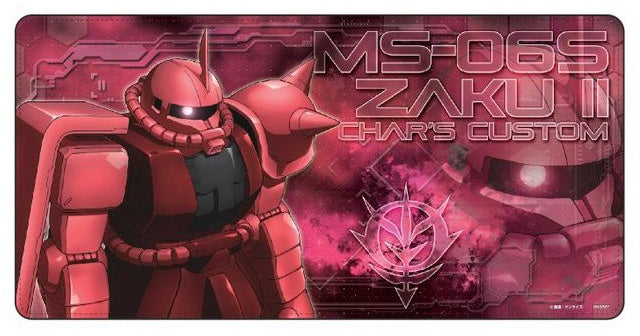 Gundam Stationery Desk Mat GS9 - Char's Zaku II