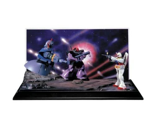 Gundam Diorama Type D 1/250 Diorama by Bandai