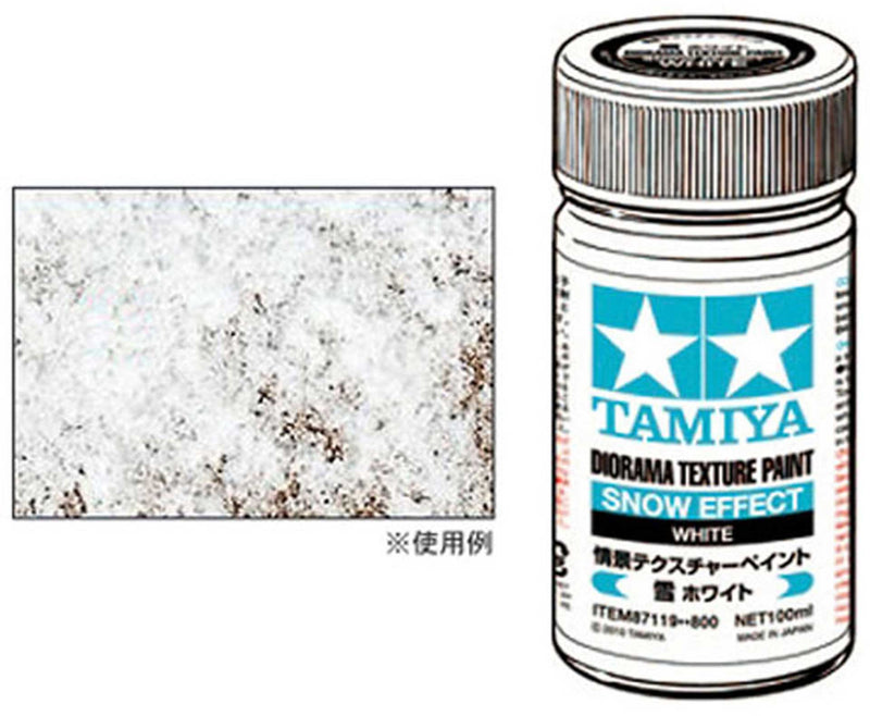 Tamiya Diorama Texture Snow White 100ml