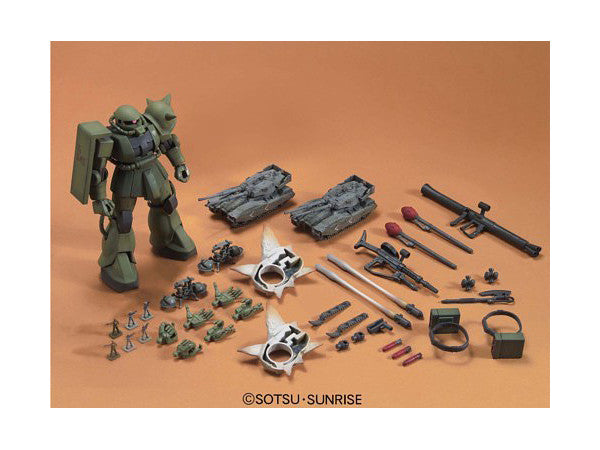 MS-06 Zaku The Ground War Set HG 1/144 High Grade Gunpla